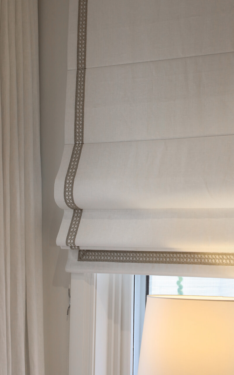Bondi Roman Blinds